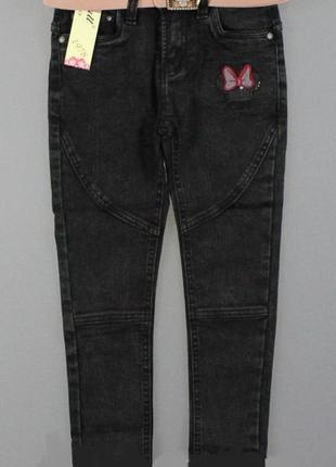 Джинсовые брюки для девочек seagull ,134-152 p1 фото