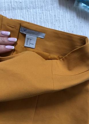 H&m юбка актуального  горчичного цвета 6 размер xs- s2 фото