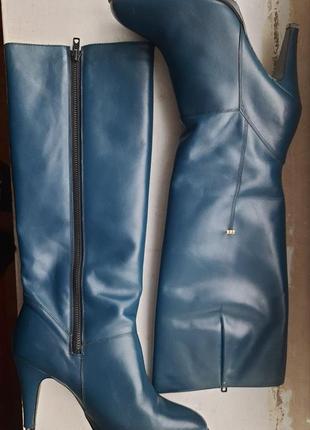 Винтажные кожаные сапоги