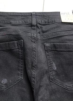 Черные новые джинсы4 фото
