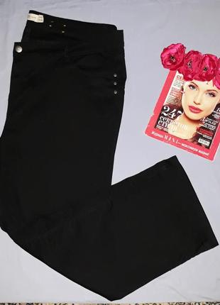 Джинси джинси жіночі розмір 56-58-60 / 26 стрейчеві стрейч батал 5xl чорні