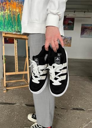 Мужские кроссовки adidas adimatic black white 41-42-43-44-45