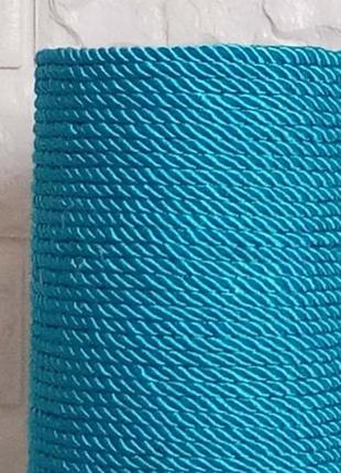 Ваза підлогова бірюзового кольору 68см