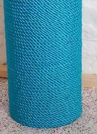 Ваза підлогова бірюзового кольору 68см