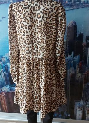 Плаття шифон принт 4