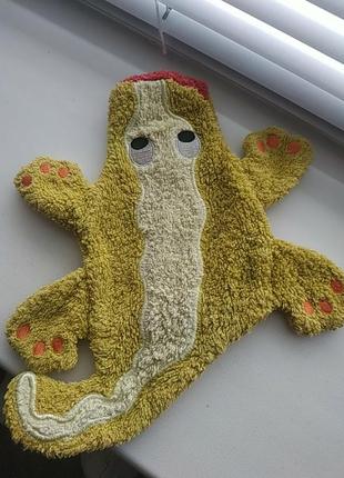 Мочалка-перчатка для пилинга/антицеллюлитный хлопок