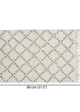Натуральний килимок для спальні та ванної бавовни — hallstavik 50x80 см6 фото