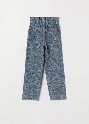 Стильні модні джинси ballon для дівчинки lefties пояс - пейпербег2 фото