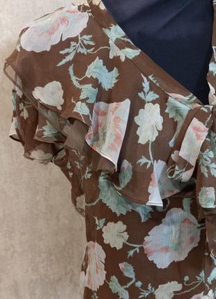 Блуза шелковая 100% натуральный шёлк премиум качества, брендовая ralph lauren  новая.6 фото