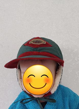 Шапка для хлопчика 3-4 роки