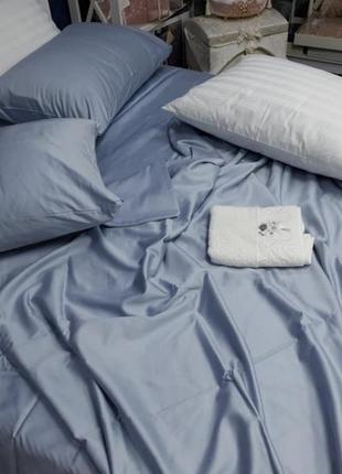 Комплект постельного белья сатин однотонный forever, No1862 фото
