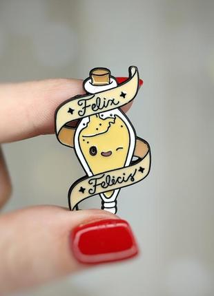 Металлический значок - пин "зелье удачи. гарри поттер" (знач0078)