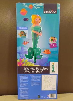 Большой набор для творчества crelando пенал-органайзер-конструктор собственноручно.