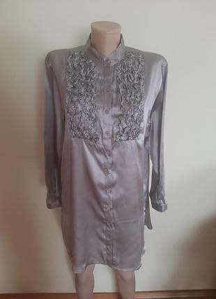 Брендова шовкова блузка