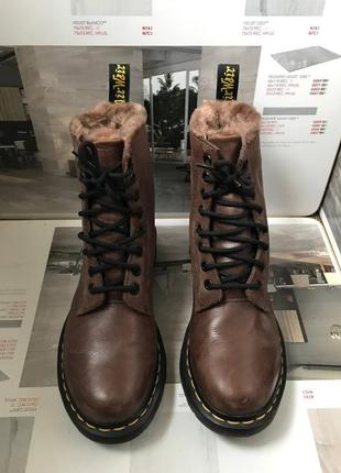 Ботинки женские доктор мартенс чоботи жіночі dr. martens women's 1460 serena boots р.37👞🇹🇭🇬🇧