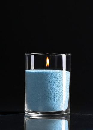 Блакитні насипні свічки 600 г