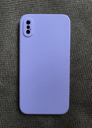 Чохол apple silicone case for iphone x / xs з закритим низом