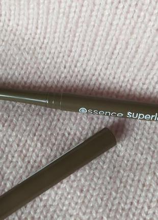 Карандаш для бровей essence superlast 24h eye brow pomade pencil waterproof