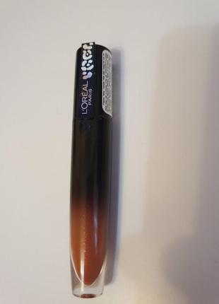 L'oreal paris rouge signature brilliant глянцева стійка рідка помада-тінт для губ тон 318