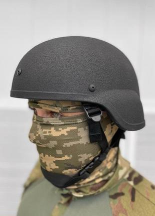 Баллистический шлем helmet black(польща)1 фото