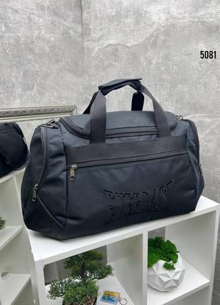 Черная практичная универсальная стильная спортивно-дорожная сумка количество очень ограничено унисекс