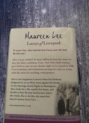 Книга маурін лі в оригіналі англійською мовою maureen lee laceys of liverpool3 фото