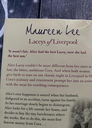 Книга маурін лі в оригіналі англійською мовою maureen lee laceys of liverpool9 фото