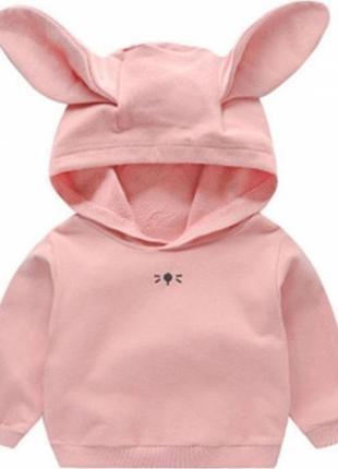 Кофта зайчик рожева 💕