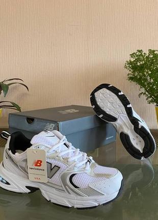 New balance 530 (біло-сірі)2 фото