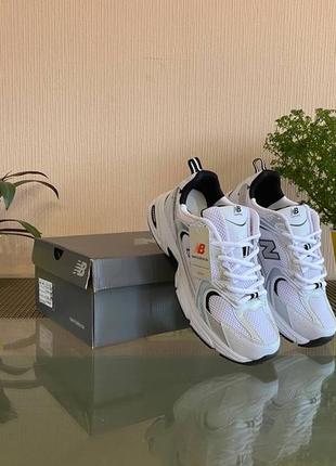 New balance 530 (біло-сірі)5 фото