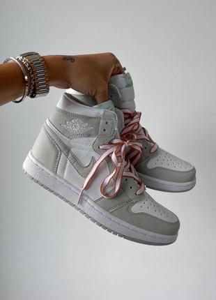 Кроссовки nike air jordan Pink  og"seafoam green"