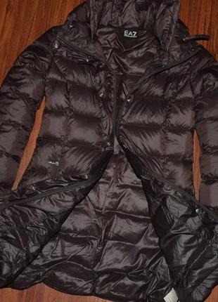 Ea7 armani down jacket женская зимняя куртка пуховик армани4 фото