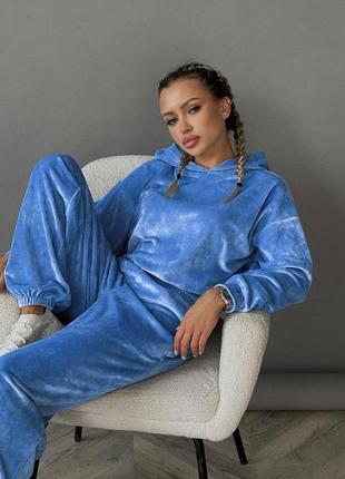 Спортивный велюровый костюм7 фото