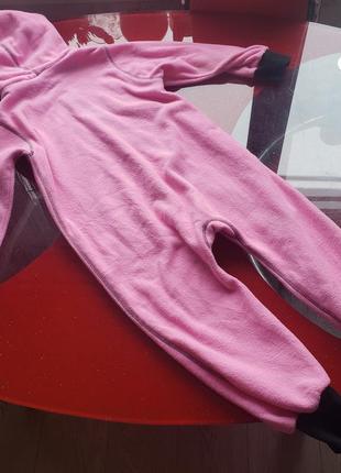 Ielm комбинезон весна осень микрофлис поддева пижама девочке 3-4г 98-104см3 фото
