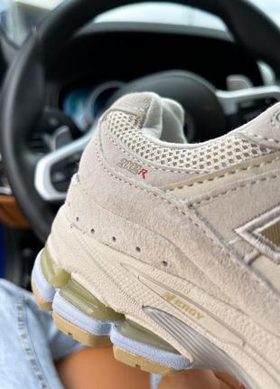 Мужские кроссовки new balance 2002r beige5 фото