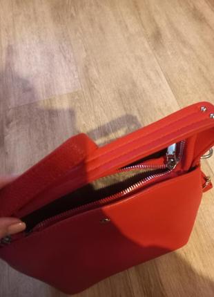 Сумка, сумочка червона3 фото
