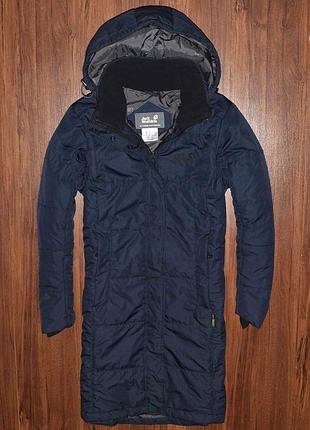 Jack wolfskin texapore parka женская зимняя куртка парка пуховик