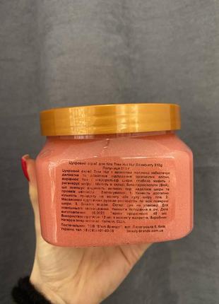 Скраб для тела tree hut strawberry sugar scrub 510 г2 фото