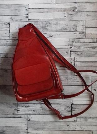 Шкіряний міні рюкзак кожаный мини рюкзак в стиле etienne agnier
