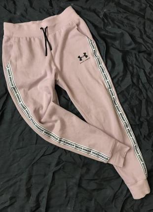 Under armour тёплые штаны спортивные на флисе