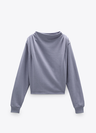 Хлопковый свитшот zara