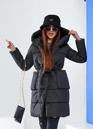 Модная и удобная теплая женская куртка. расцветки: чёрный,пудра,мята,молочный5 фото