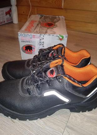 Мужская рабочая обувь safety новая bearfield польшчаразмер 46 стелька 29.5см