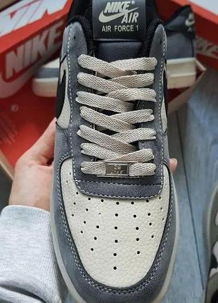 Nike air force біло-сірі 3
