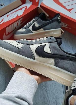 Nike air force біло-сірі 5