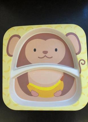 Дитяча секційна тарілочка
