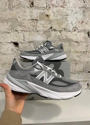 Кроссовки  new balance 990 v6 серые новые оригинал5 фото