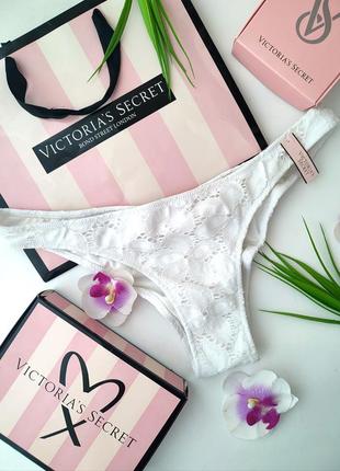 Плавки itsy victoria's secret original m ажурні стрінги