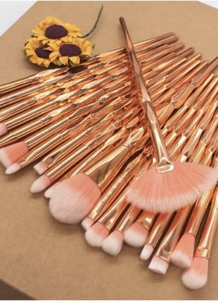 Набір кистей для макіяжу / комплект пензликів /