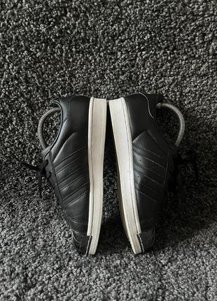 Кожаные кроссовки кеды adidas superstar, размер 37, 23 см3 фото